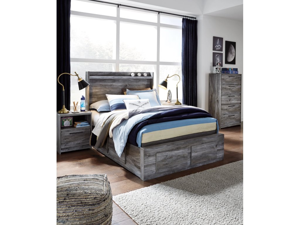 Baystorm Full Panel Storage Bed, Dresser and Mirror - image 8