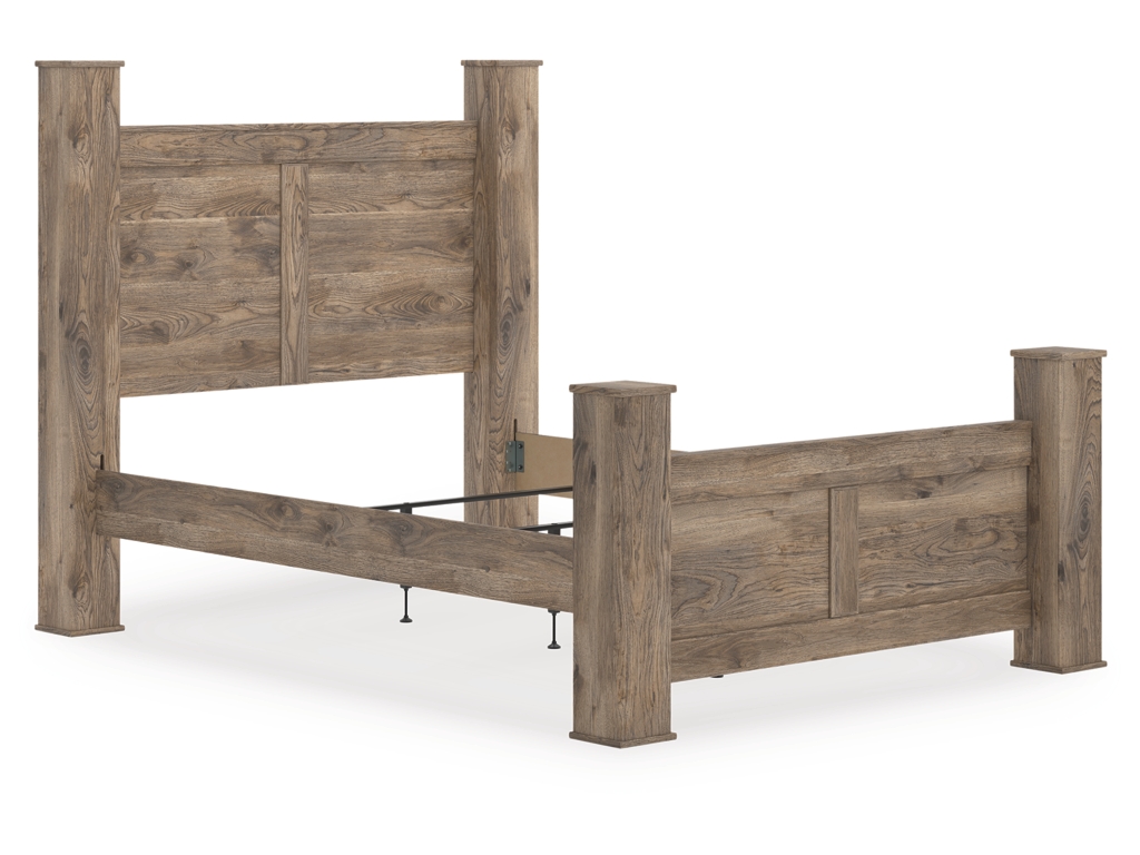 Rusticott Queen Poster Bed - image 1
