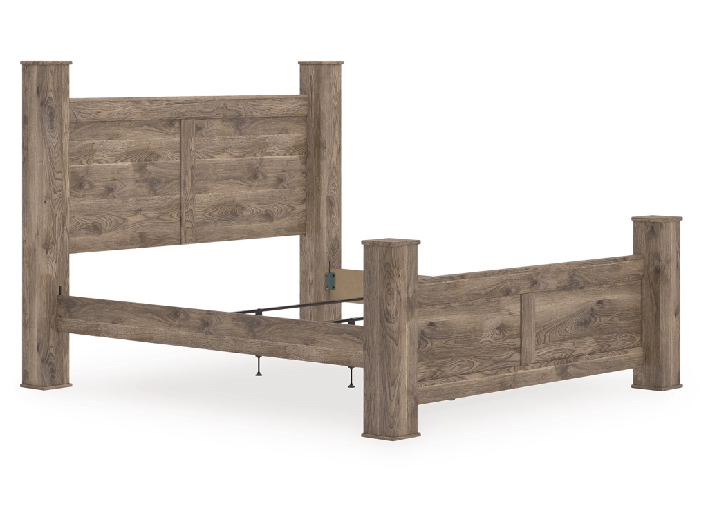 Rusticott King Poster Bed - image 1
