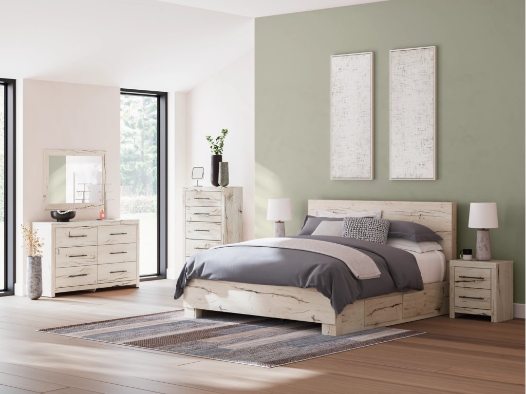 Lawroy King Panel Bed with Storage - image 9