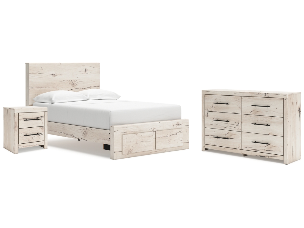 Lawroy Full Storage Bed, Dresser and Nightstand - main image