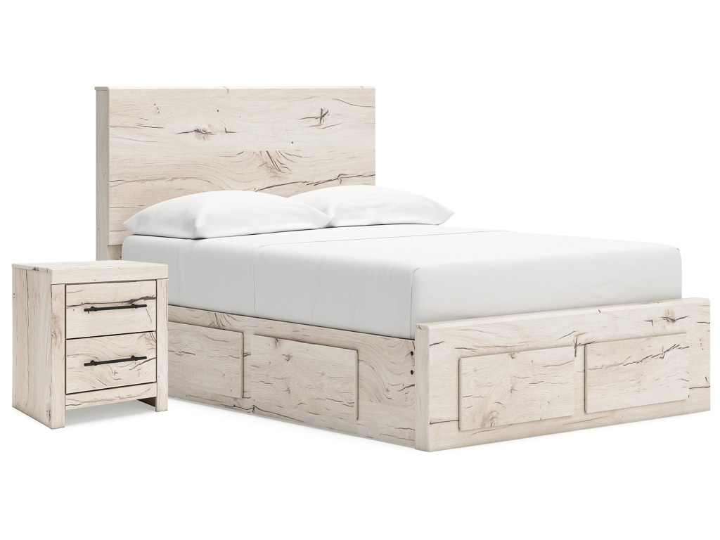 Lawroy Full Storage Bed and Nightstand - main image