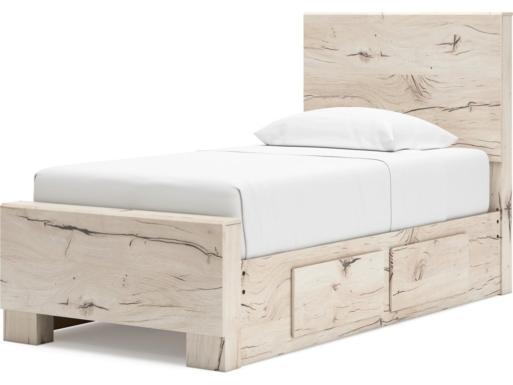 Lawroy Twin Panel Bed with Storage - image 3