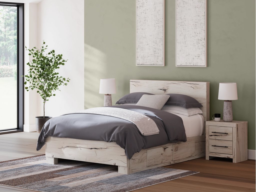 Lawroy Full Panel Bed with Storage - image 1
