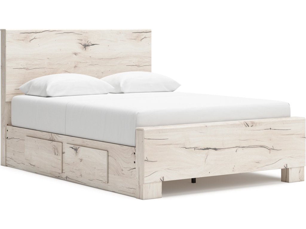 Lawroy Queen Panel Bed with Storage, Dresser and Mirror - image 9