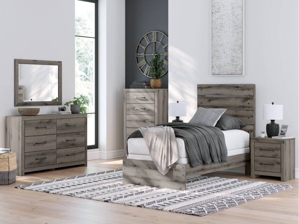 Graystorm Twin Panel Bed - image 10