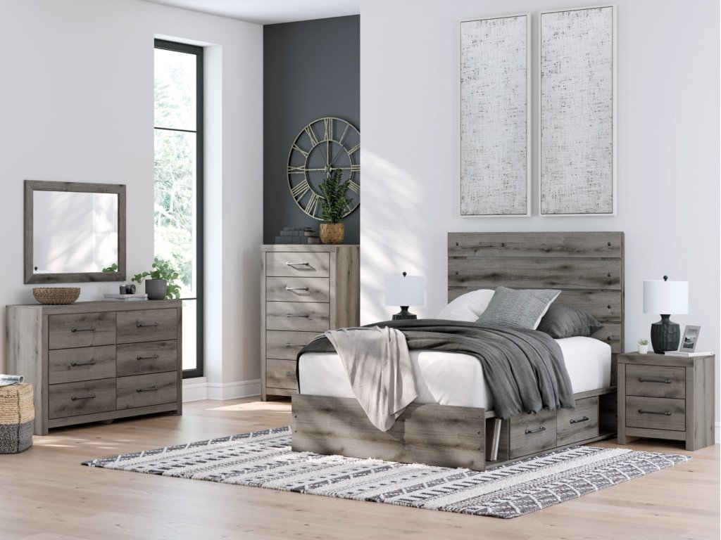 Graystorm Full Panel Bed with Storage - image 11