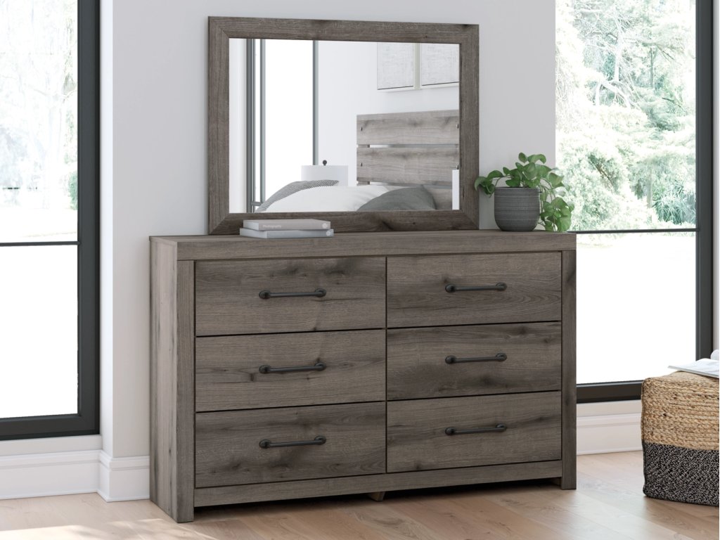 Graystorm Dresser and Mirror - image 1