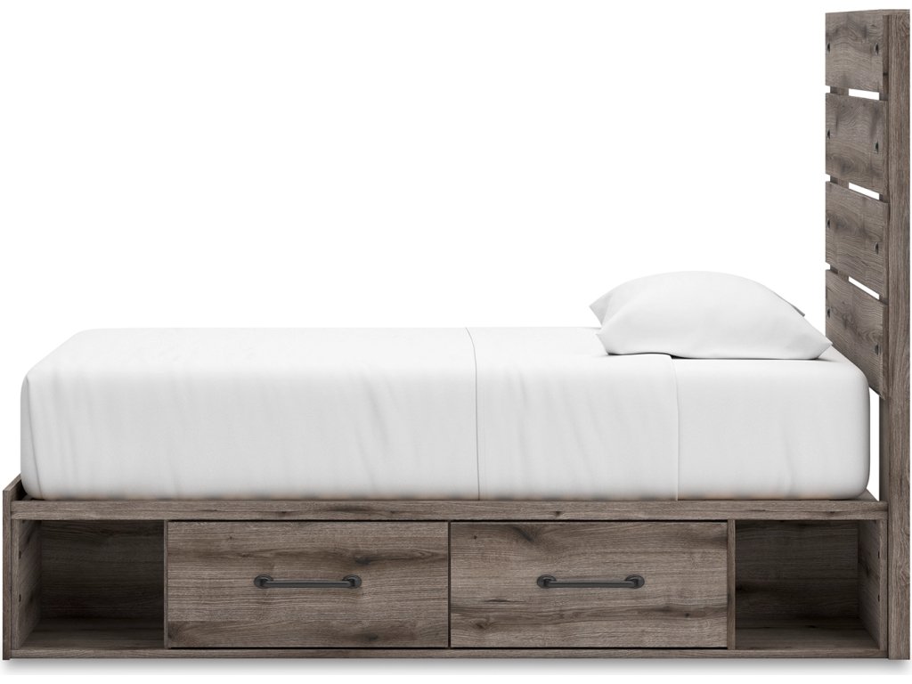 Graystorm Twin Panel Bed with Storage - image 8