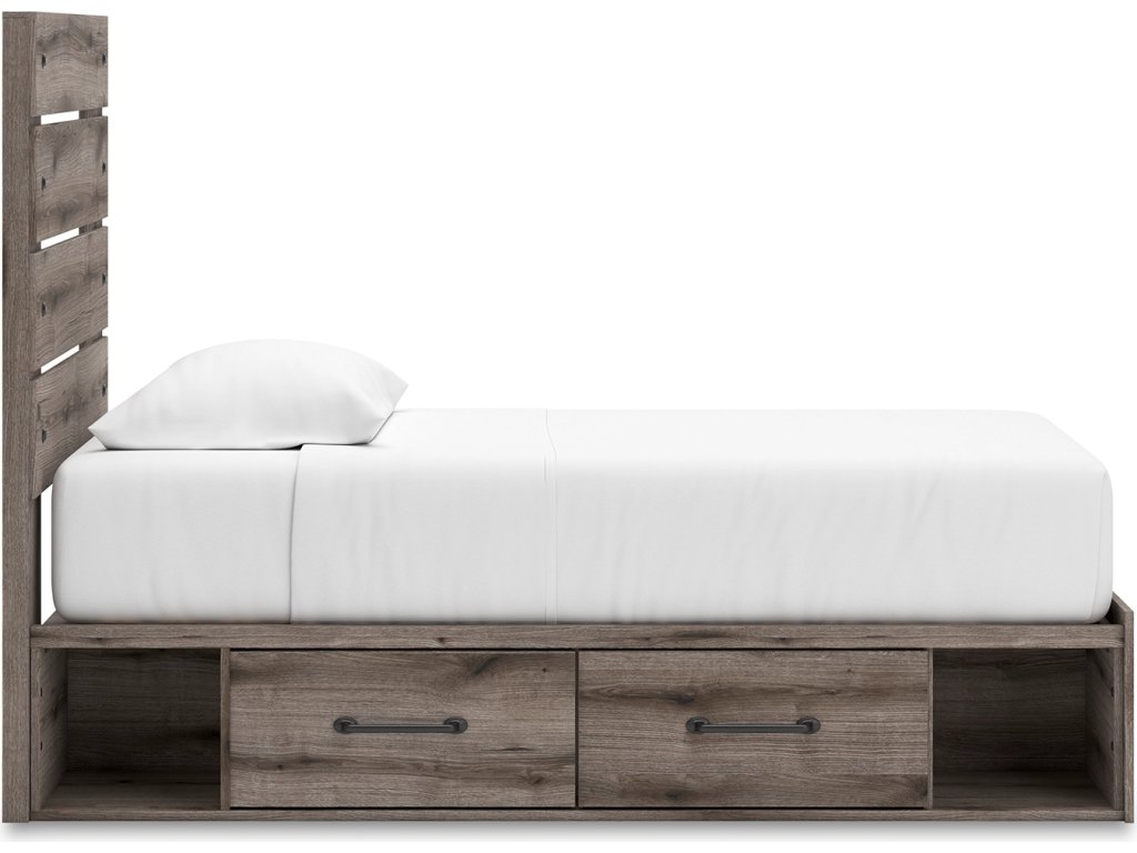 Graystorm Twin Panel Bed with Storage - image 9
