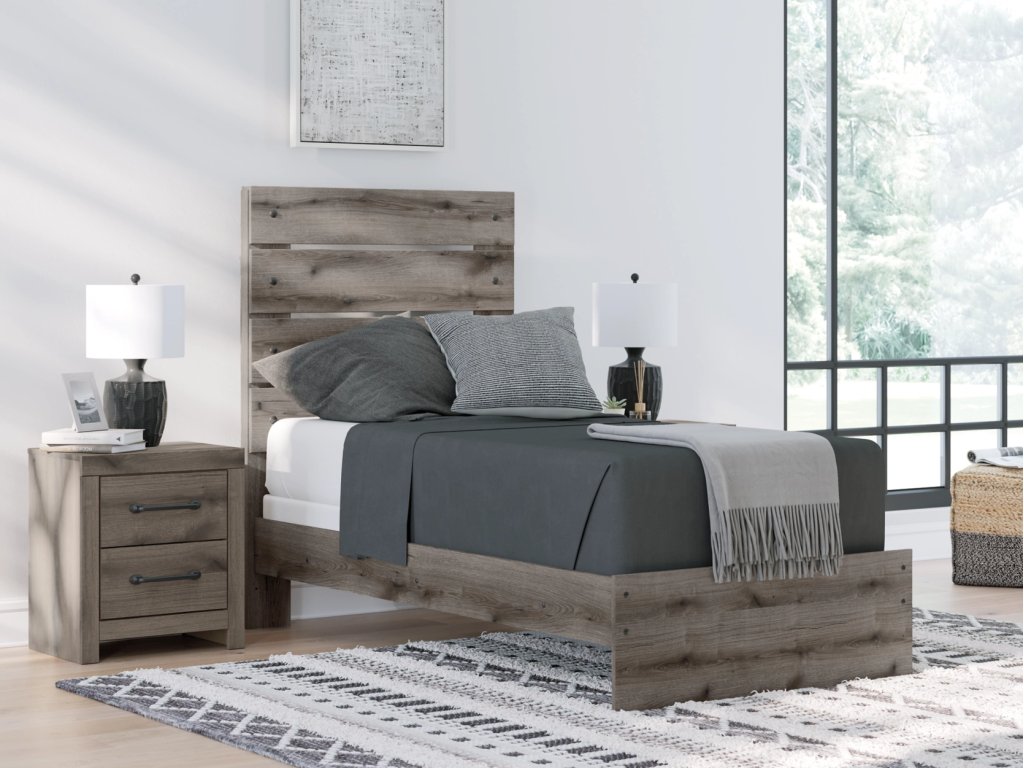 Graystorm Twin Panel Bed - image 1