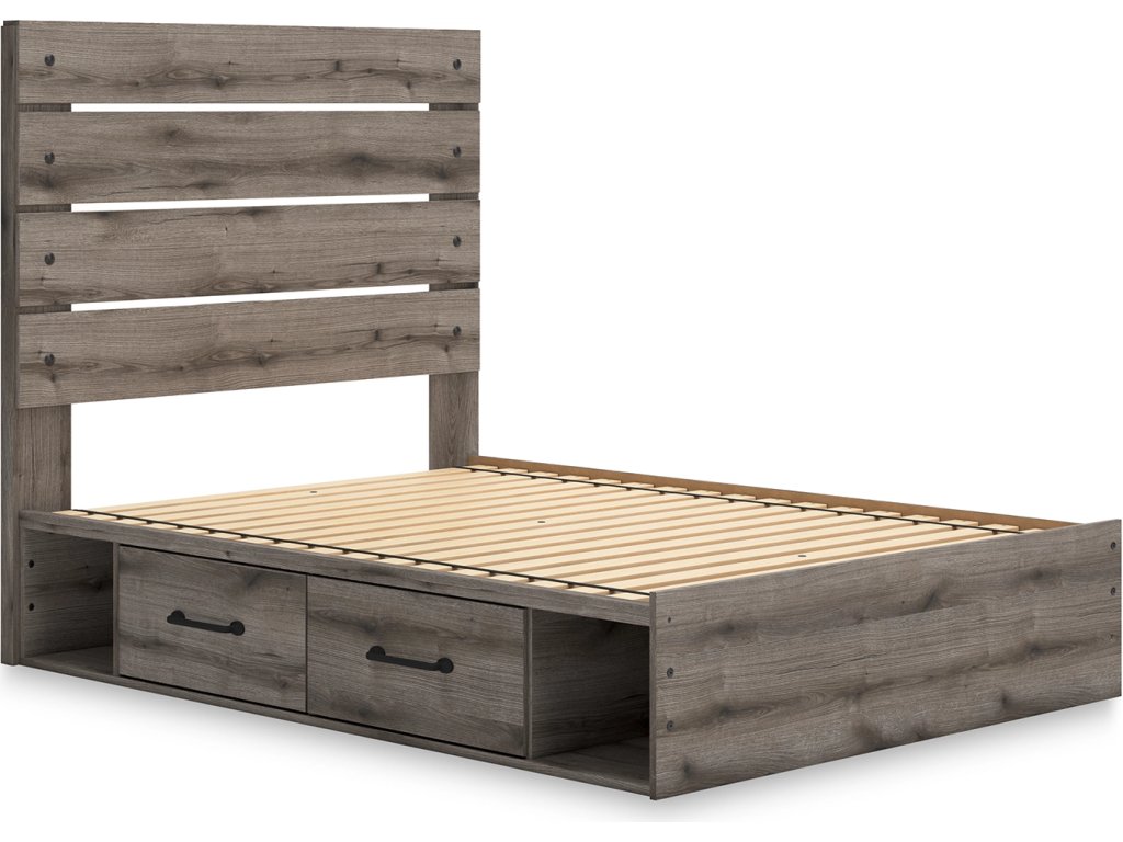 Graystorm Full Panel Storage Bed - image 2