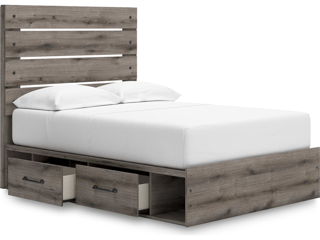 Graystorm Full Panel Bed with Storage - image 5