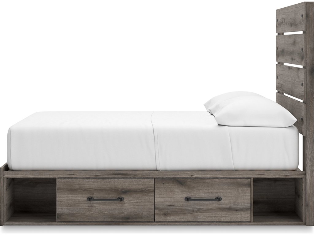 Graystorm Full Panel Bed with Storage - image 8