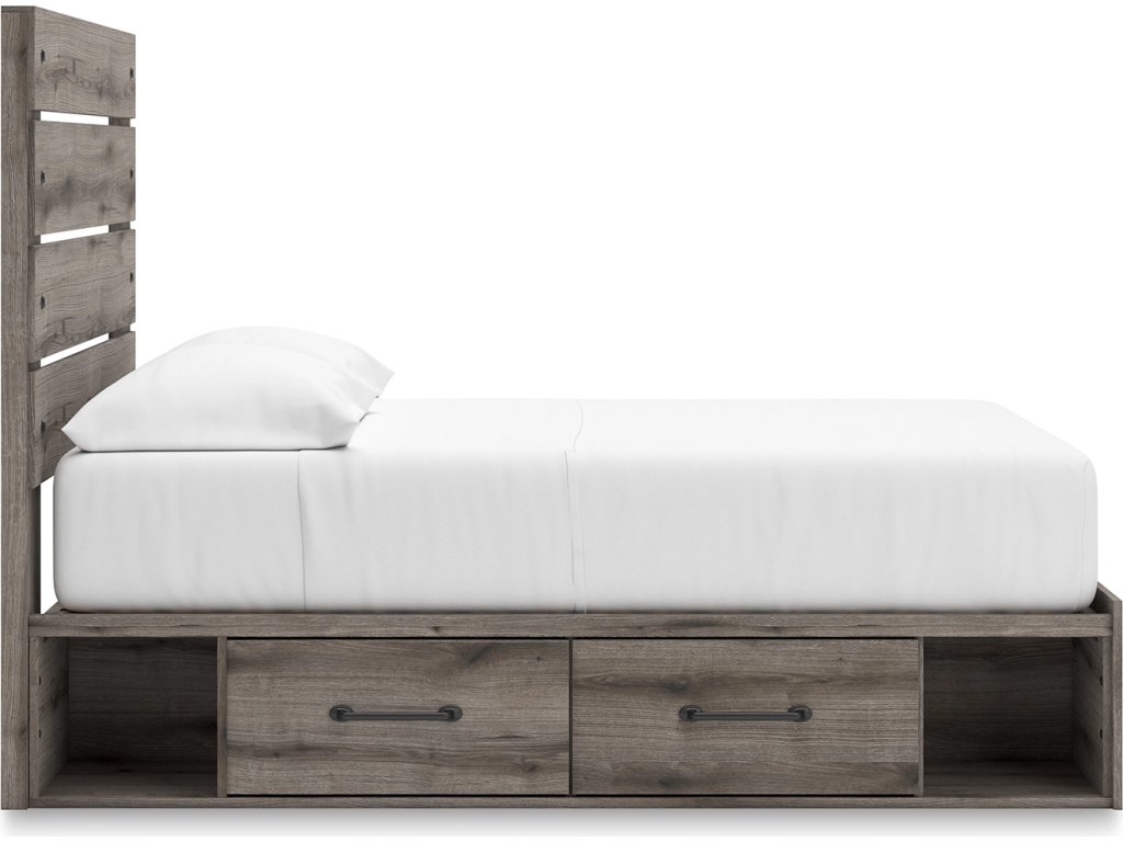 Graystorm Full Panel Bed with Storage - image 9