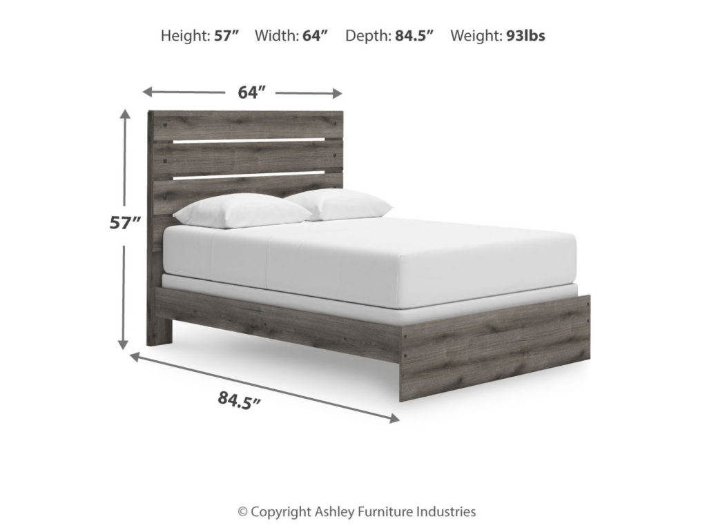 Graystorm Queen Panel Bed - image 3