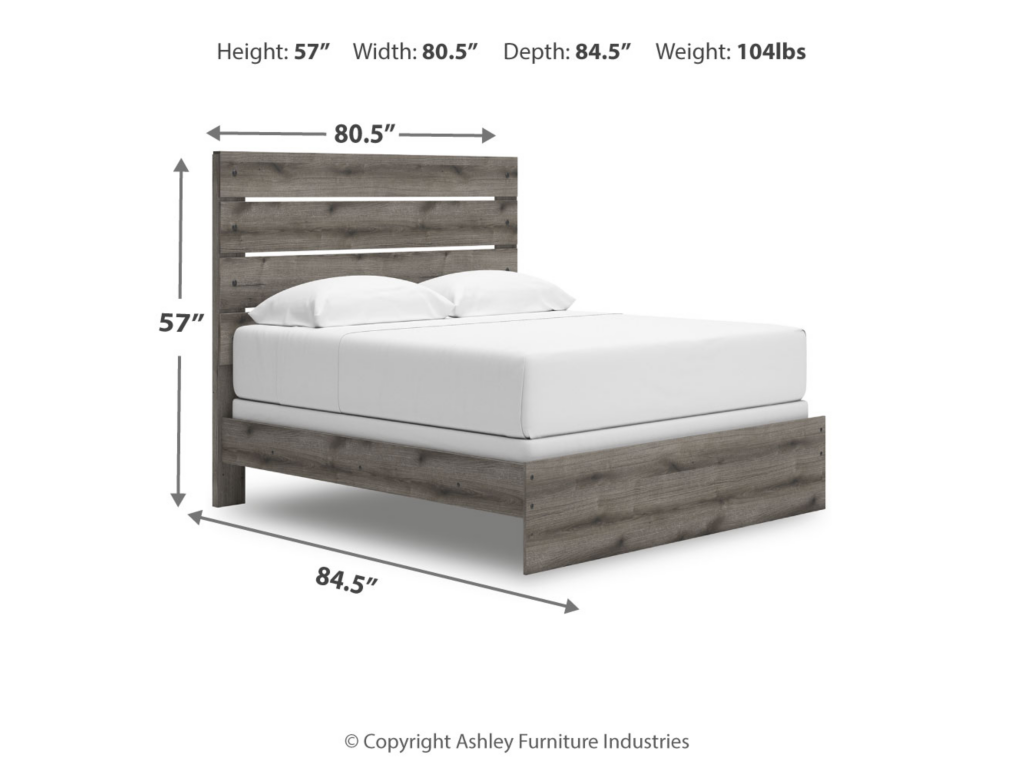 Graystorm King Panel Bed - image 3