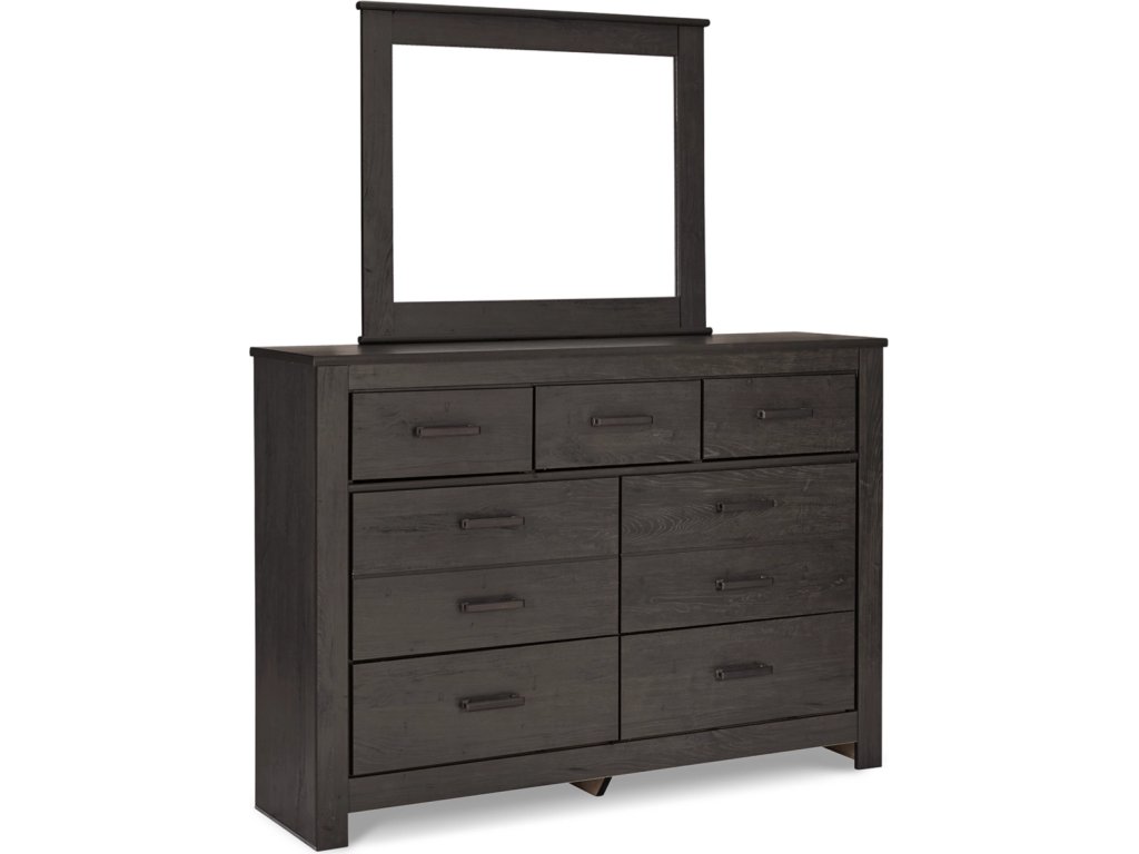 Brinxton Queen Panel Bed, Dresser, Mirror, Chest and Nightstand - image 2