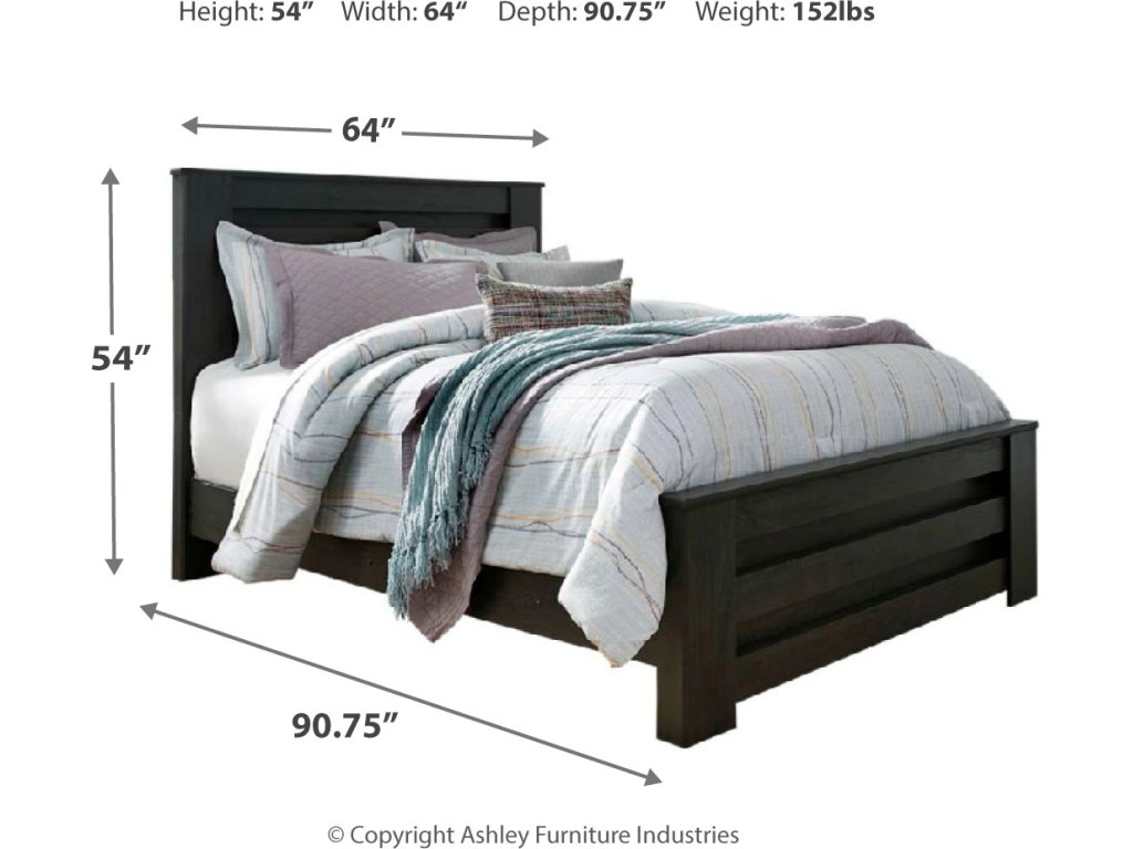 Brinxton Queen Panel Bed, Dresser, Mirror, Chest and Nightstand - image 10