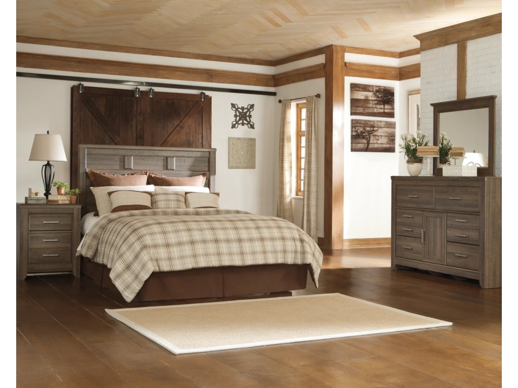 Juararo Queen Panel Headboard, Dresser and Mirror - main image