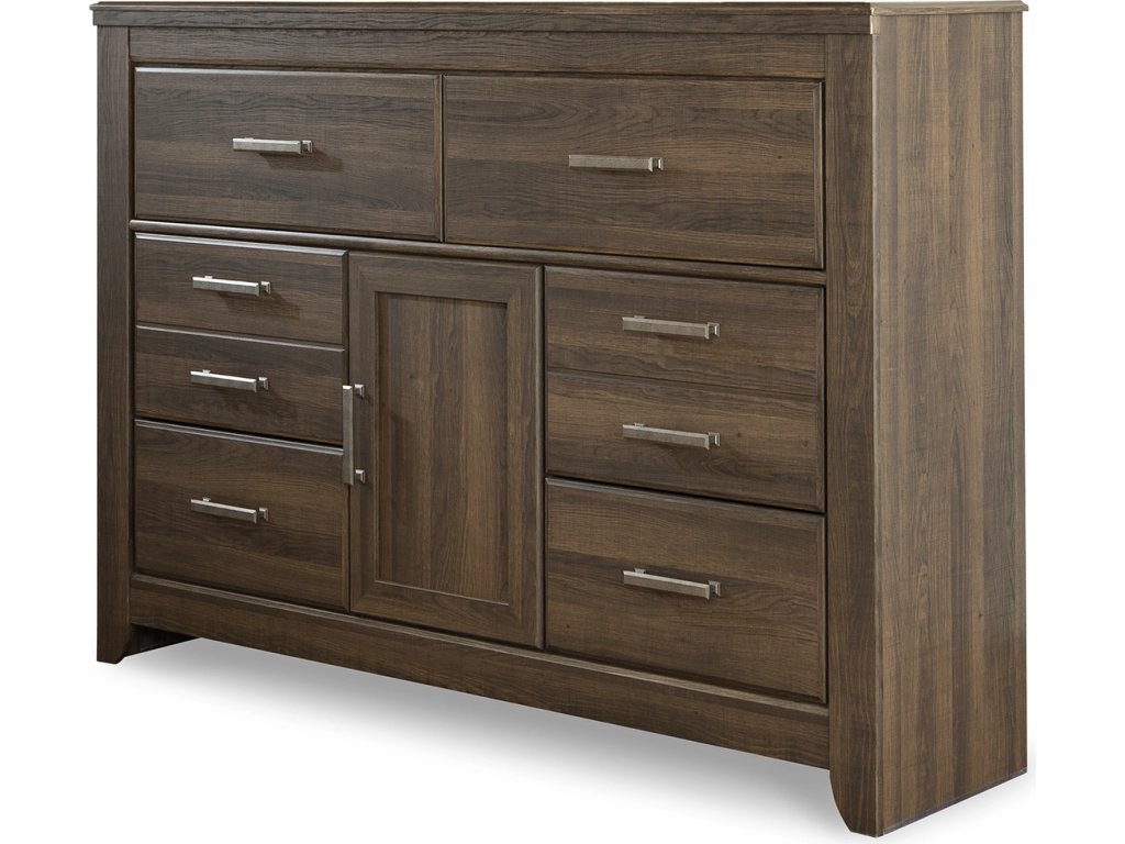 Juararo King Poster Bed, Dresser, Mirror and 2 Nightstands - image 1