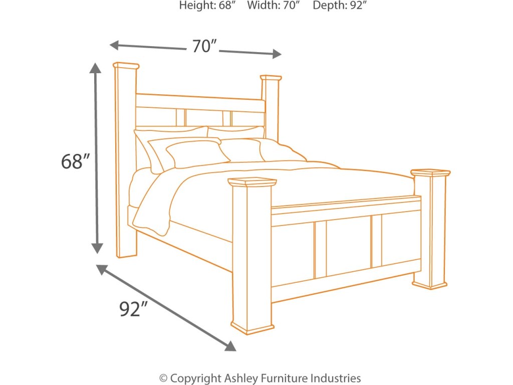 Juararo Queen Poster Bed, Dresser and Mirror - image 5