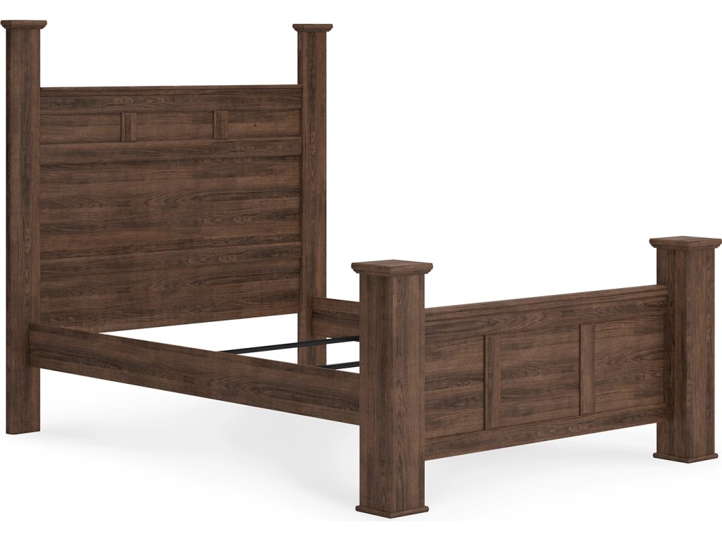 Juararo Queen Poster Bed, 2 Dressers, Mirror and 2 Nightstands - image 9