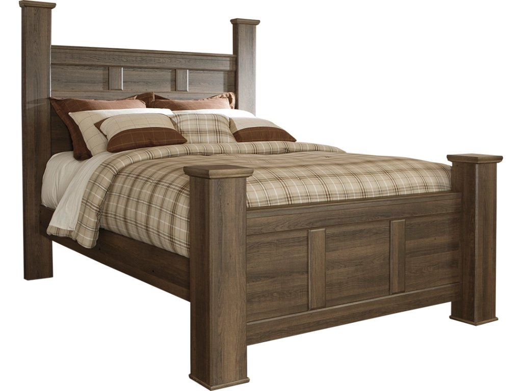 Juararo Queen Poster Bed, Dresser and Mirror - image 2