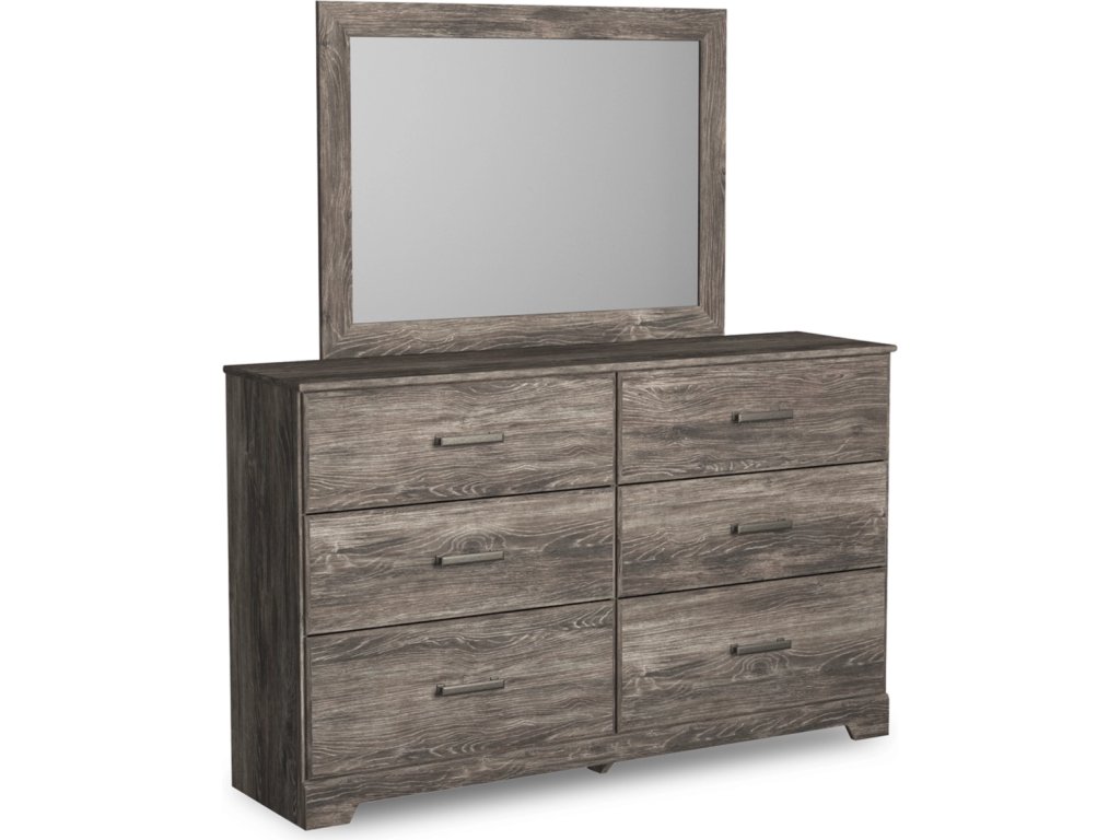 Ralinksi Twin Panel Bed, Dresser and Mirror - image 1