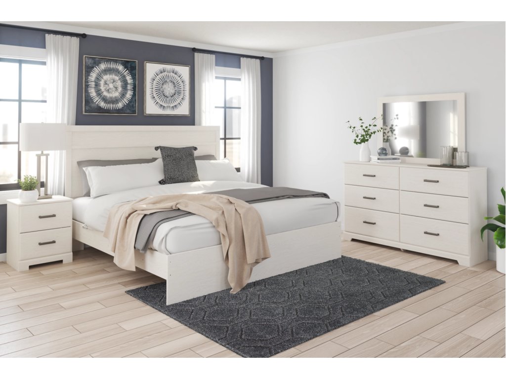 Stelsie King Panel Bed with Dresser, Mirror and Nightstand - image 11