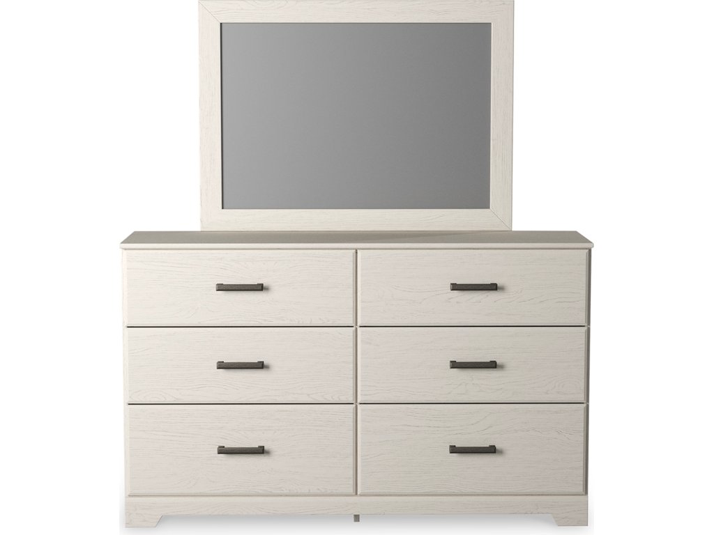 Stelsie Twin Panel Bed, Dresser and Mirror - image 2
