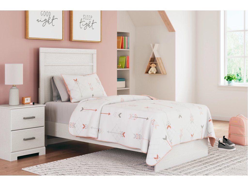 Stelsie Twin Panel Bed - image 1