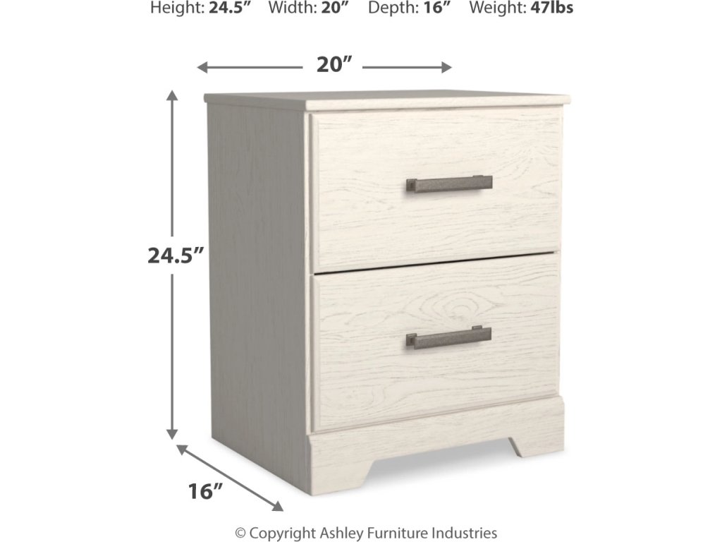 Stelsie King Panel Bed, Chest and Nightstand - image 15