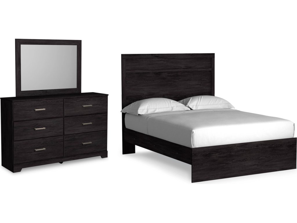 Belachime Full Panel Bed, Dresser and Mirror - main image
