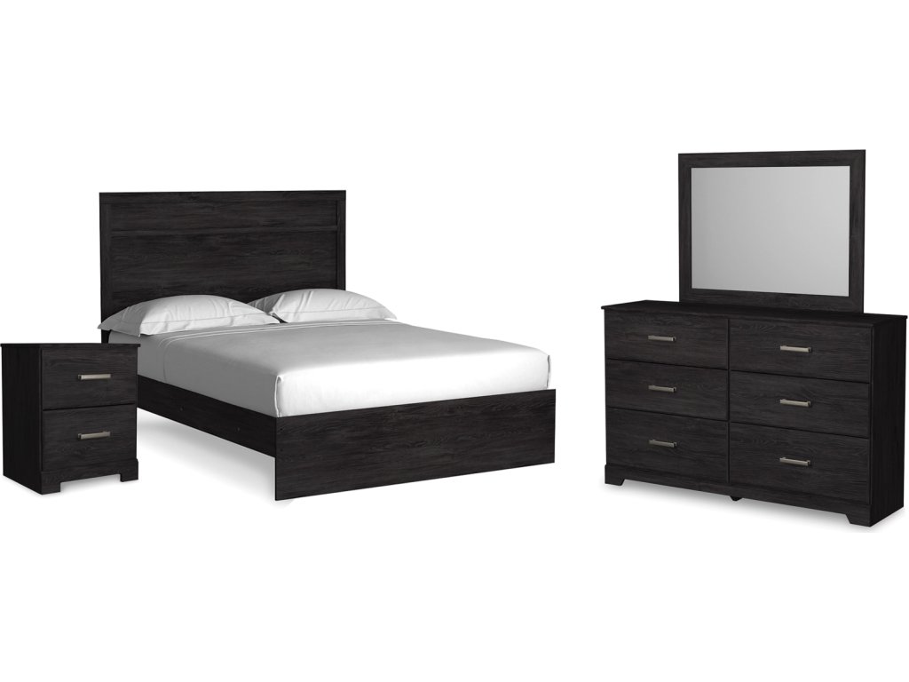 Belachime Queen Panel Bed, Dresser, Mirror, and Nightstand - main image