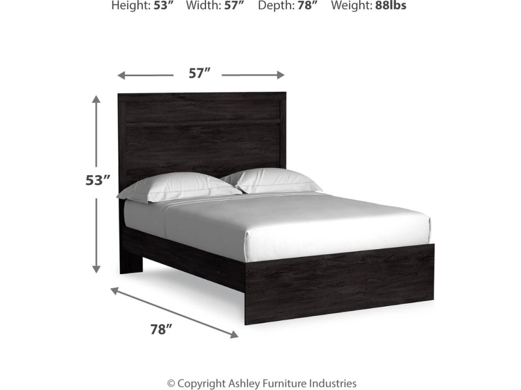 Belachime Full Panel Bed, Dresser, Mirror and Nightstand - image 7