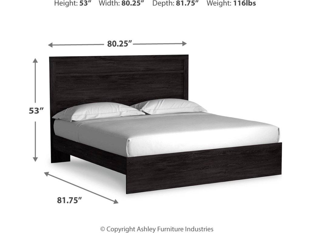 Belachime King Panel Bed - image 3