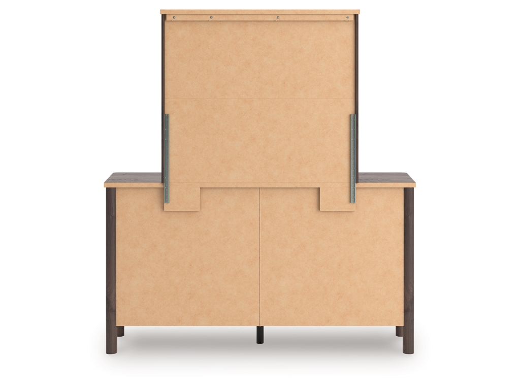 Pamytta Twin Upholstered Panel Bed, Dresser and Mirror - image 5