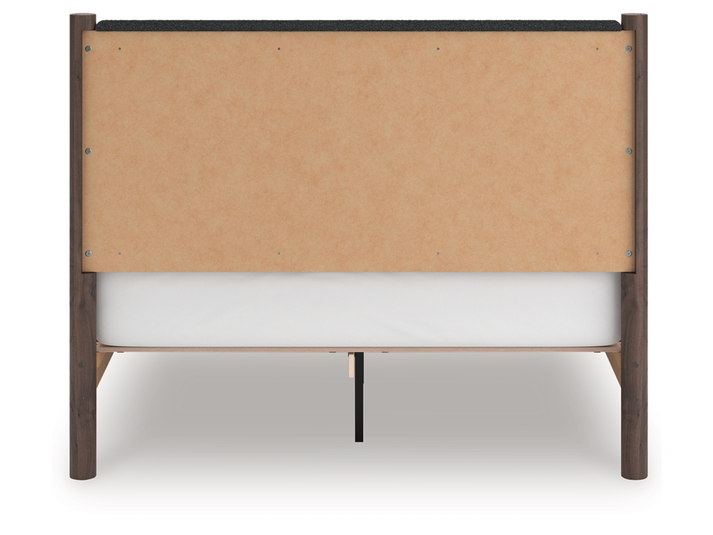 Pamytta Queen Upholstered Platform Bed, Dresser and Mirror - image 11