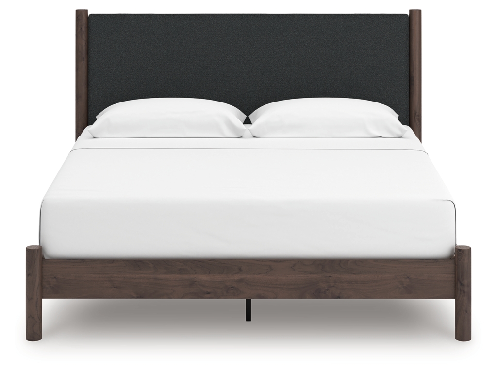 Pamytta King Upholstered Panel Platform Bed - image 2