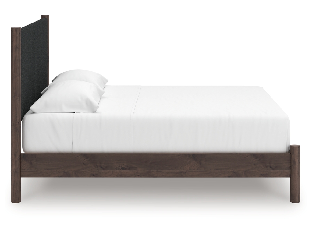 Pamytta King Upholstered Panel Platform Bed - image 4