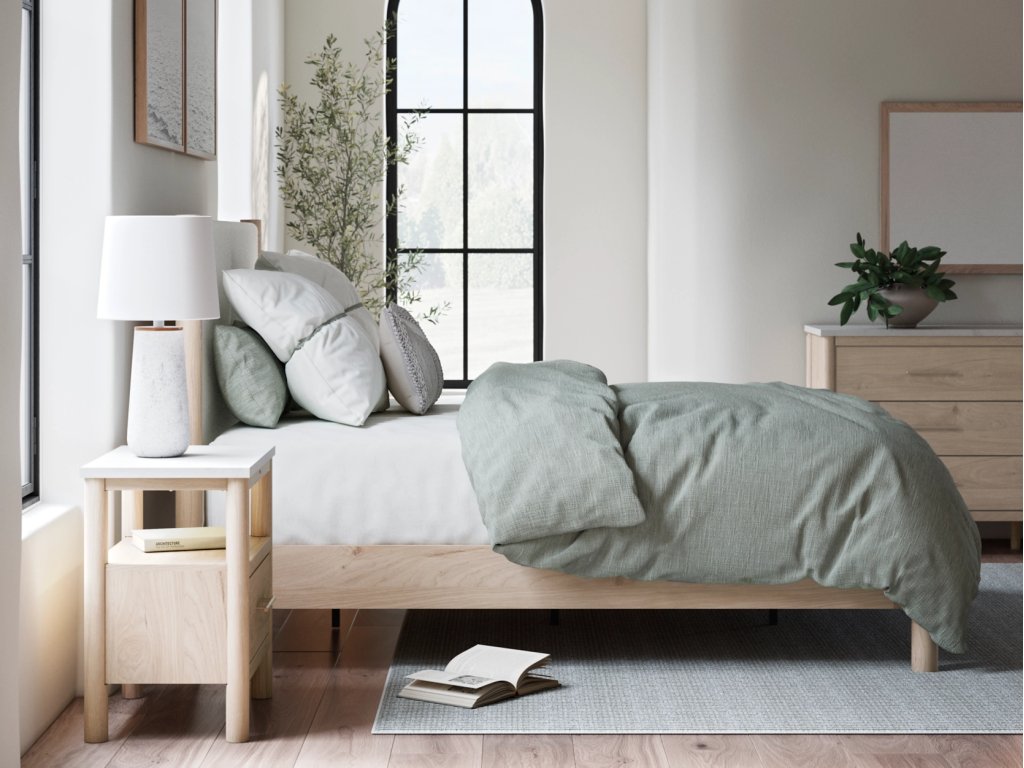 Cadmori Queen Panel Bed, Dresser, Mirror and Nightstand - image 18