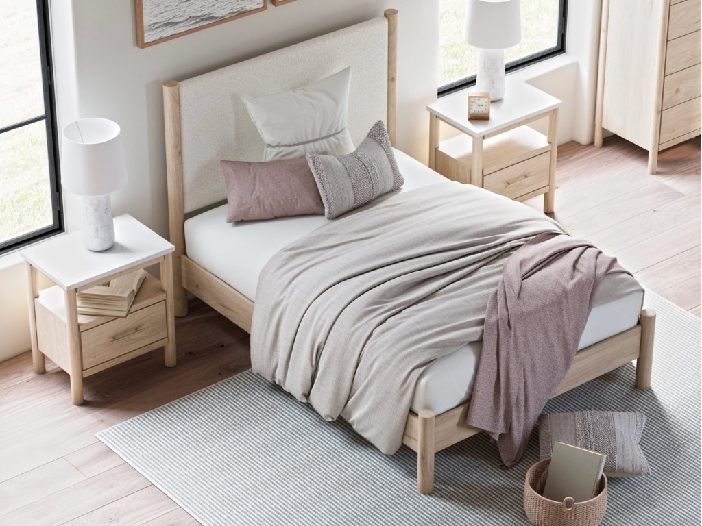 Cadmori Full Upholstered Panel Bed - image 9