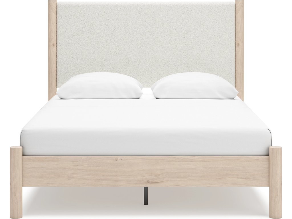 Cadmori Queen Upholstered Panel Bed - image 4