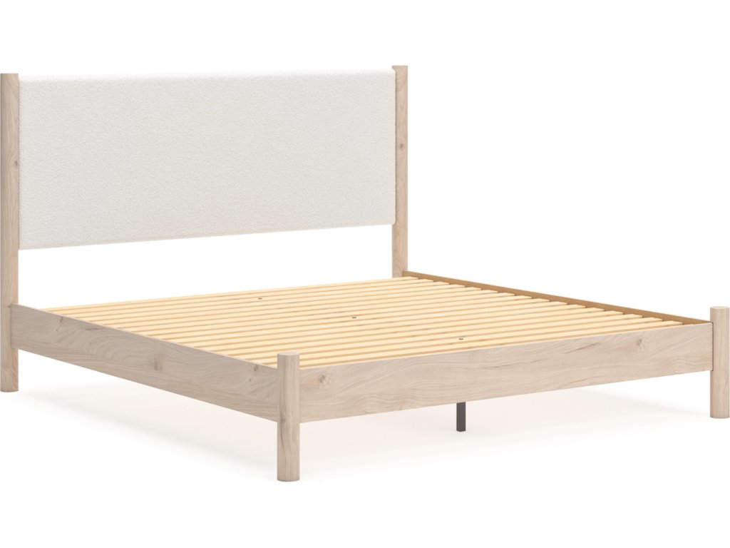 Cadmori King Upholstered Panel Bed - image 2