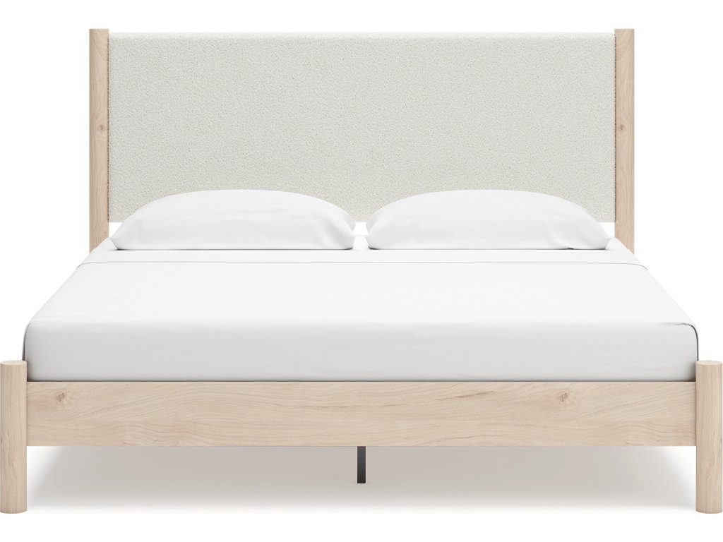 Cadmori King Upholstered Panel Bed - image 4