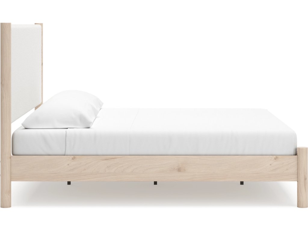 Cadmori King Upholstered Panel Bed - image 7
