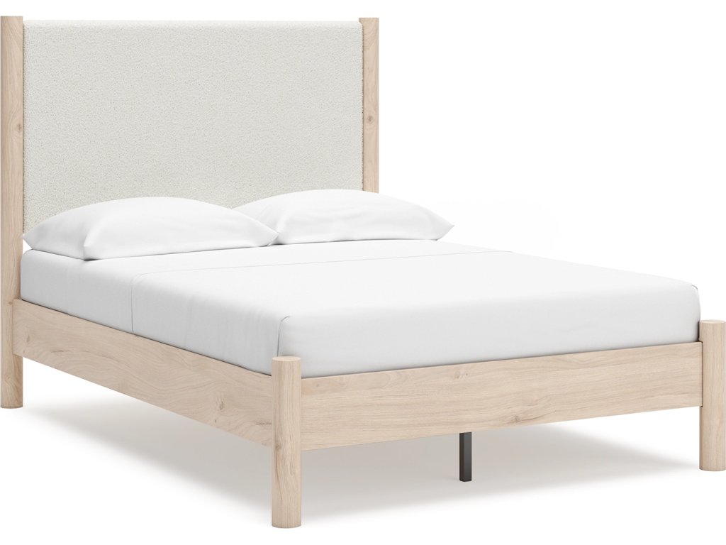 Cadmori Full Upholstered Panel Bed - main image