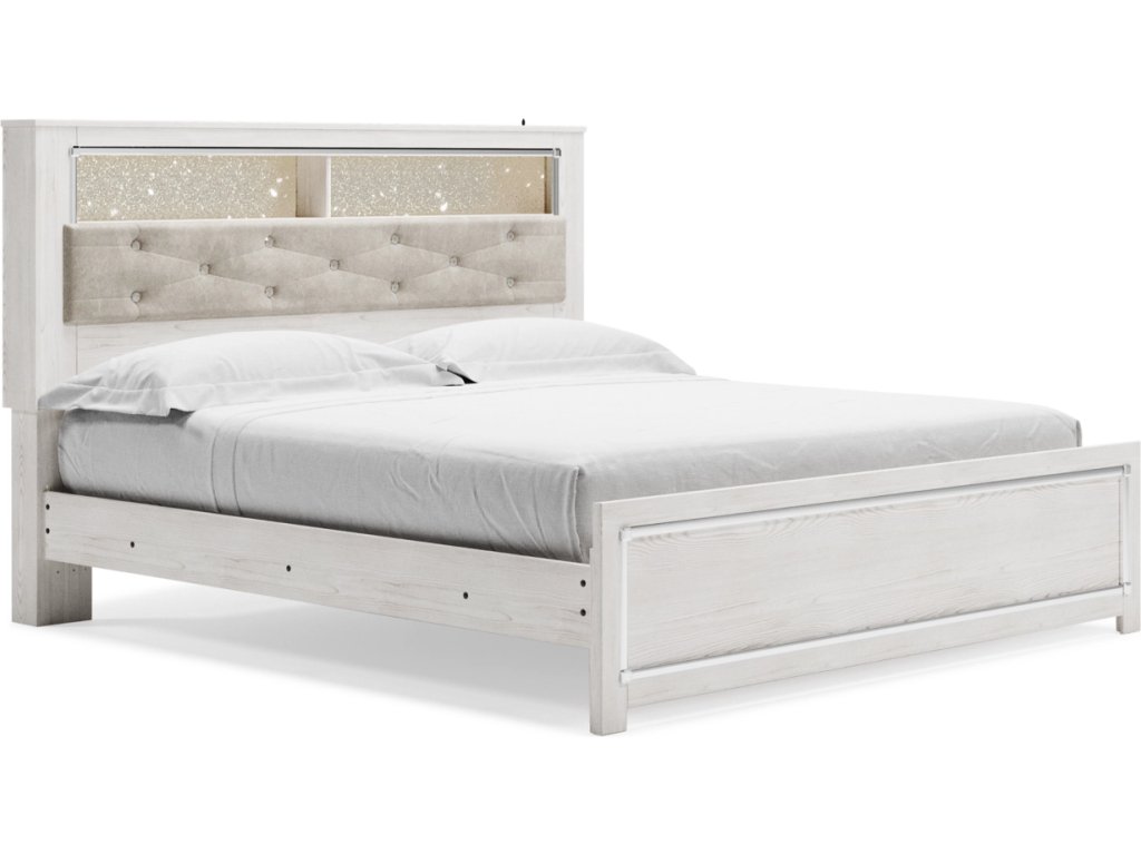 Altyra King Panel Bookcase Bed, Dresser and Mirror - image 3