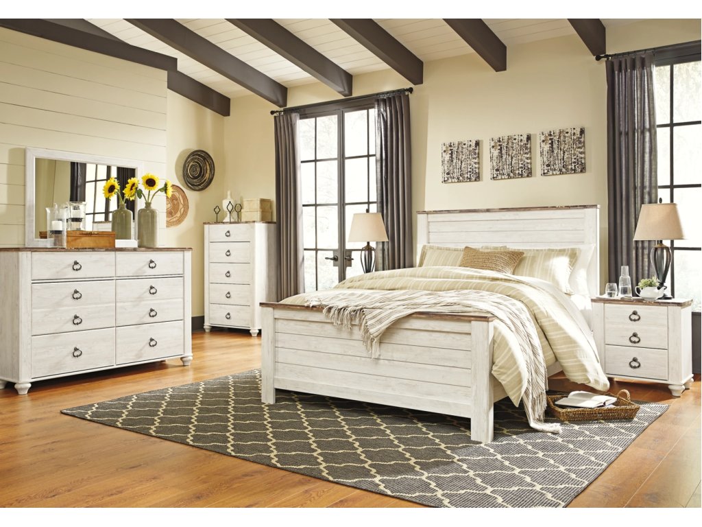 Willowton Queen Panel Headboard - image 12